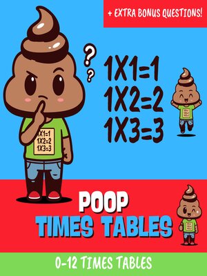 cover image of Poop Times Tables